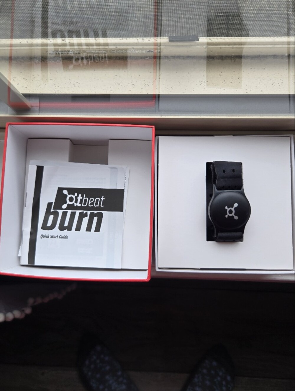 Orangetheory Burn Fitness Tracker in Black